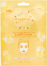Kirkas Radiance Boosting Sheet Mask 1Pcs Beauty WOMEN Skin Care Face Face Masks Sheet Mask Nude LUMENE*Betinget Tilbud