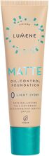 Matte Oil-Control Foundation Spf20 Foundation Makeup LUMENE