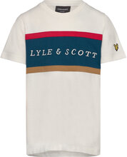 Volley Stripe T-Shirt Tops T-Kortærmet Skjorte Multi/patterned Lyle & Scott