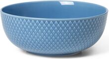 Rhombe Color Skål Ø15.5 Cm Blå Home Tableware Bowls Breakfast Bowls Blue Lyngby Porcelæn