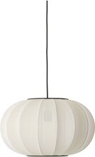 Knit-Wit 45 Oval Pendant Home Lighting Lamps Ceiling Lamps Pendant Lamps White Made By Hand