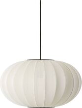 Knit-Wit 57 Oval Pendant Home Lighting Lamps Ceiling Lamps Pendant Lamps White Made By Hand