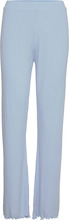 5X5 Solid Lonnie Pants Fav Trousers Joggers Blå Mads Nørgaard*Betinget Tilbud