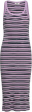 2X2 Cotton Stripe Carina Dress Dresses T-shirt Dresses Multi/mønstret Mads Nørgaard*Betinget Tilbud
