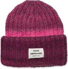 Shaded Daun Hat Accessories Headwear Beanies Pink Mads Nørgaard