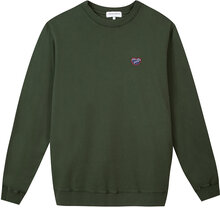 Charonne Patch Coeur/Gots Designers Sweatshirts & Hoodies Sweatshirts Khaki Green Maison Labiche Paris