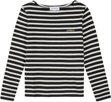 Colombier Ls Amour/Gots Tops T-shirts & Tops Long-sleeved Black Maison Labiche Paris