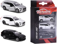 Majorette Volvo V90, 3 Pieces Car Set Toys Toy Cars & Vehicles Toy Cars Multi/patterned Majorette