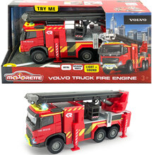 Majorette Grad Series Volvo Truck Fire Engine Toys Toy Cars & Vehicles Toy Cars Fire Trucks Multi/patterned Majorette