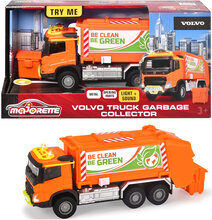 Majorette Grand Series Volvo Fmx Garbage Truck Toys Toy Cars & Vehicles Toy Cars Garbage Trucks Multi/patterned Majorette