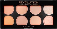 Revolution Ultra Blush Palette Hot Spice Beauty WOMEN Makeup Face Blush Makeup Revolution*Betinget Tilbud