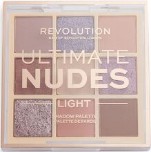 Revolution Ultimate Nudes Eyeshadow Palette Light Ögonskugga Palette Smink Makeup Revolution
