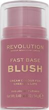 Revolution Fast Base Blush Stick Blush Rouge Smink Pink Makeup Revolution