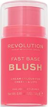 Revolution Fast Base Blush Stick Bloom Beauty WOMEN Makeup Face Blush Rosa Makeup Revolution*Betinget Tilbud