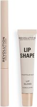 Revolution Lip Shape Kit Chauffeur Nude Lip Liner Makeup Brown Makeup Revolution