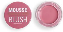 Revolution Mousse Blusher Blossom Rose Pink Rouge Smink Pink Makeup Revolution