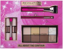 Revolution All About The Contour Gift Set Makeupsæt Makeup Nude Makeup Revolution