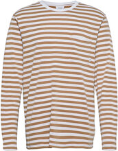 Verkstad Long Sleeve Tops T-shirts Long-sleeved Brown Makia