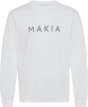 Oksa Long Sleeve T-shirts Long-sleeved Hvit Makia*Betinget Tilbud