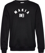 Brand Sweatshirt Tops Sweat-shirts & Hoodies Sweat-shirts Black Makia