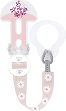 Mam Clip It! Pink Baby & Maternity Pacifiers & Accessories Pacifier Clips Pink MAM