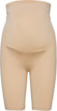 Mltia Jeanne Shorts Noos O. A. Lingerie Shapewear Bottoms Beige Mamalicious*Betinget Tilbud