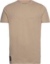 Mass T-Shirt Men Patch Sport T-Kortærmet Skjorte Beige Mammut