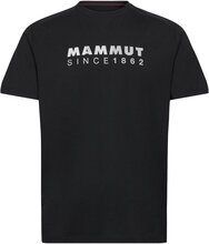 Trovat T-Shirt Men Logo Sport T-Kortærmet Skjorte Black Mammut