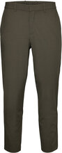 Tapered Fit Stretch Trousers Bottoms Trousers Formal Beige Mango