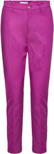 Skinny Suit Trousers Bottoms Trousers Slim Fit Trousers Purple Mango