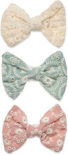 3 Pack Bow Hairclip Accessories Hair Accessories Hair Pins Multi/patterned Mango