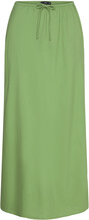 Long Skirt With Adjustable Bow Skirts Maxi Skirts Green Mango
