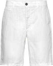 Slim Fit 100% Linen Bermuda Shorts Bottoms Shorts Casual White Mango