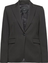 Fitted Suit Jacket Blazers Single Breasted Blazers Black Mango