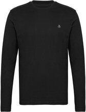 T-Shirts Long Sleeve Tops T-shirts Long-sleeved Black Marc O'Polo