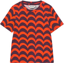 Soida Mini Laine Tops T-shirts Short-sleeved Multi/patterned Marimekko