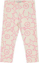 Lairi Mini Piirto Unikko I Bottoms Leggings Cream Marimekko