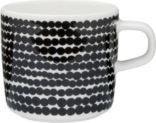 Siirtolap. Coffee Cup 2Dl Home Tableware Cups & Mugs Coffee Cups Svart Marimekko Home*Betinget Tilbud
