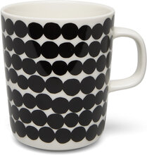 Siirtolapuutarha Mug 2,5Dl Home Tableware Cups & Mugs Coffee Cups Black Marimekko Home