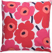 Pieni Unikko Cushion Cover Home Textiles Cushions & Blankets Cushion Covers Red Marimekko Home