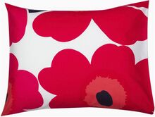 Unikko Pillow Case Home Textiles Bedtextiles Pillow Cases Red Marimekko Home