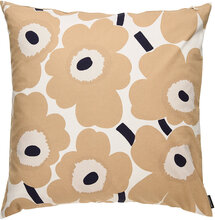 Pieni Unikko Cushion Cover Home Textiles Cushions & Blankets Cushion Covers Beige Marimekko Home