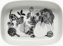 Siirtolapuutarha Serving Dish Home Tableware Bowls & Serving Dishes Serving Bowls White Marimekko Home