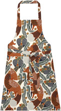 Pieni Ketunmarja Apron Home Textiles Kitchen Textiles Aprons Brown Marimekko Home