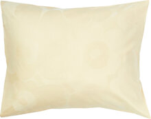 Unikko Jacquard Pc 50X60 Cm Home Textiles Bedtextiles Pillow Cases Yellow Marimekko Home