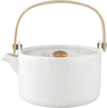 Unikko Tea Pot 7 Dl Home Tableware Jugs & Carafes Teapots Hvit Marimekko Home*Betinget Tilbud