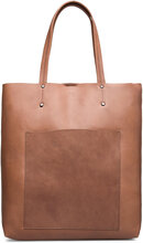 Ant Llambg Shopper, Antiq. Shopper Veske Brun Markberg*Betinget Tilbud