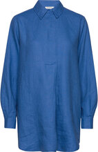 Gaby Tops Shirts Long-sleeved Blue Masai