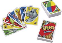 Games Uno Junior Toys Puzzles And Games Games Card Games Multi/patterned Mattel Games