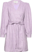 Denise Dress Kort Kjole Purple MAUD